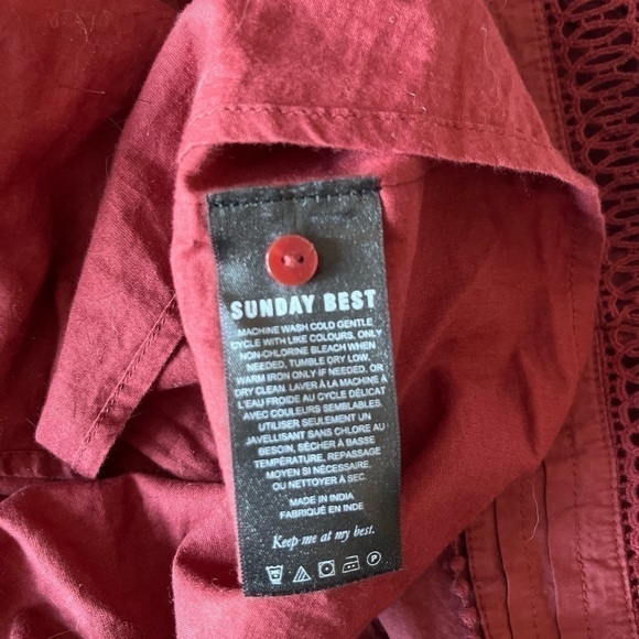 Aritzia Sunday Best 100% Cotton Long Sleeve Mini Dress - Picture 14 of 15